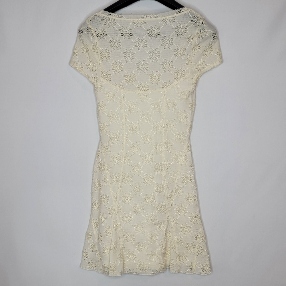 Free People Embroidered Floral Lace Dress - Picture 11 of 13